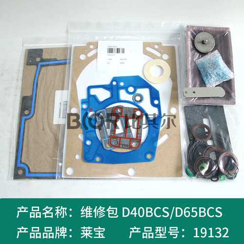 Leybold莱宝D40BCS/D65BCS密封包套件(19132) 保养包
