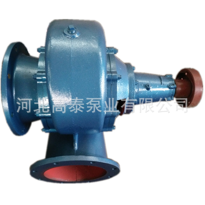 河北热销农田灌溉泵500HW-6(50HBC-40)8寸卧式涡壳混流泵配件齐全