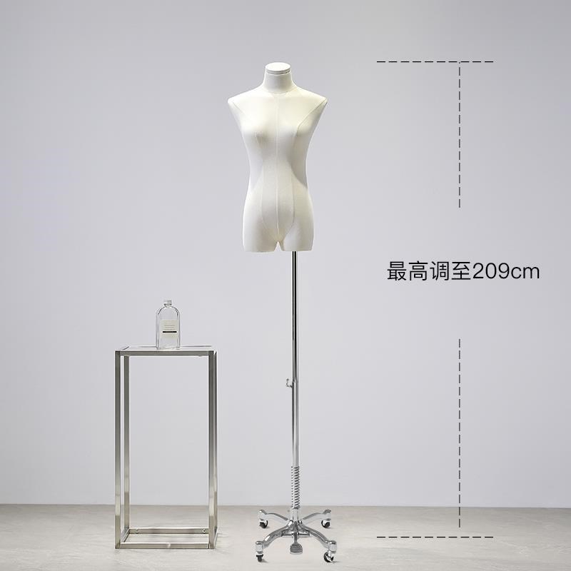 服装店韩版锁骨模特道具女半身A模特架子高档橱窗假人台全身展示