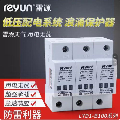 上海雷源80KASPD浪涌保护器