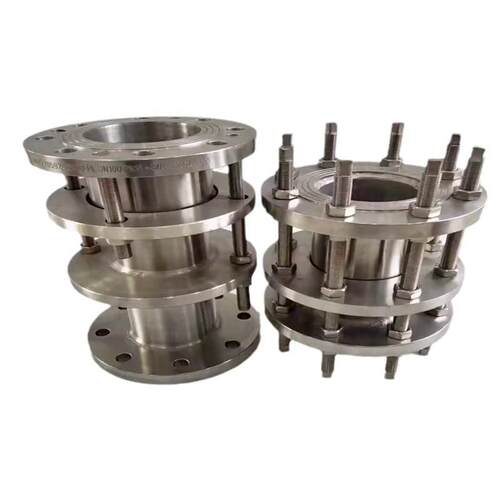 304不锈钢伸缩接头VSSJA-2B2f型双法兰传力伸缩器 松套限位伸缩节