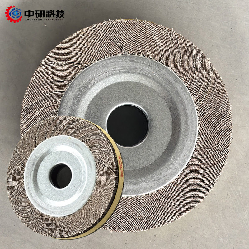 千页轮300*60*32mm 60目 百叶轮砂布轮 抛光打磨除锈去毛刺工具