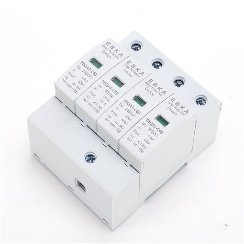 浪涌保护器三相电源防雷器385V 420V 通用型浪涌保护器 过电压保