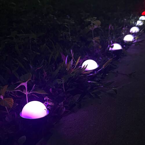 新款户外led地插灯串led庭院草坪地埋灯IP68防水防摔智能幻彩灯