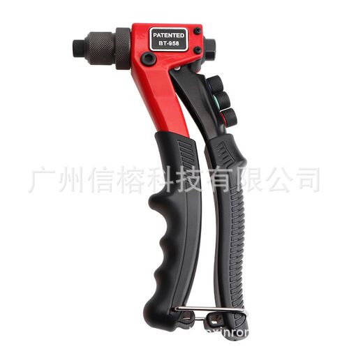 半圆头抽芯铝拉铆钉套装 320pcs盒装K型G铝铆钉组合+BT-958拉铆枪