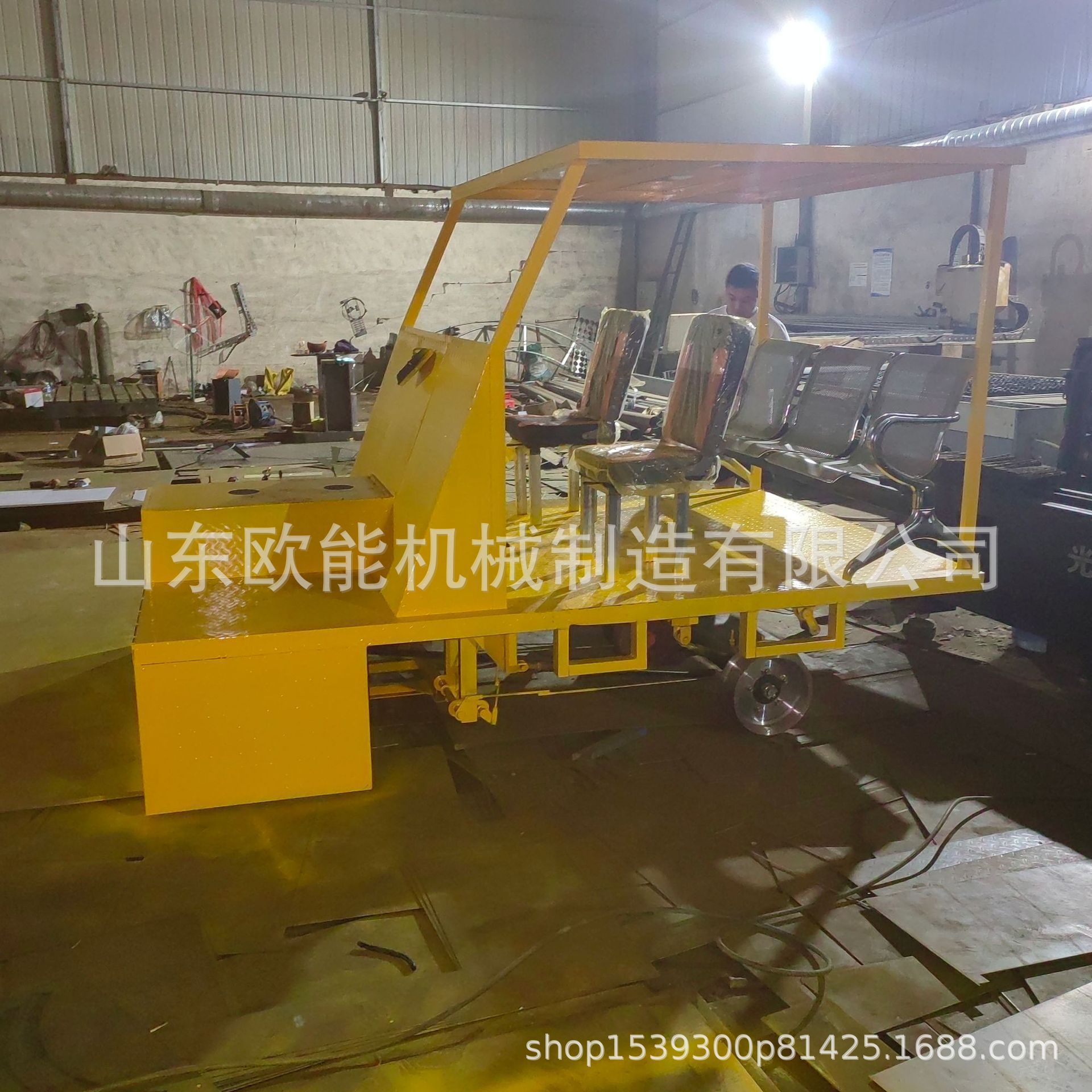 机械非供电有轨轨道地铁巡检维修电缆线车标定供应送货平车欧能