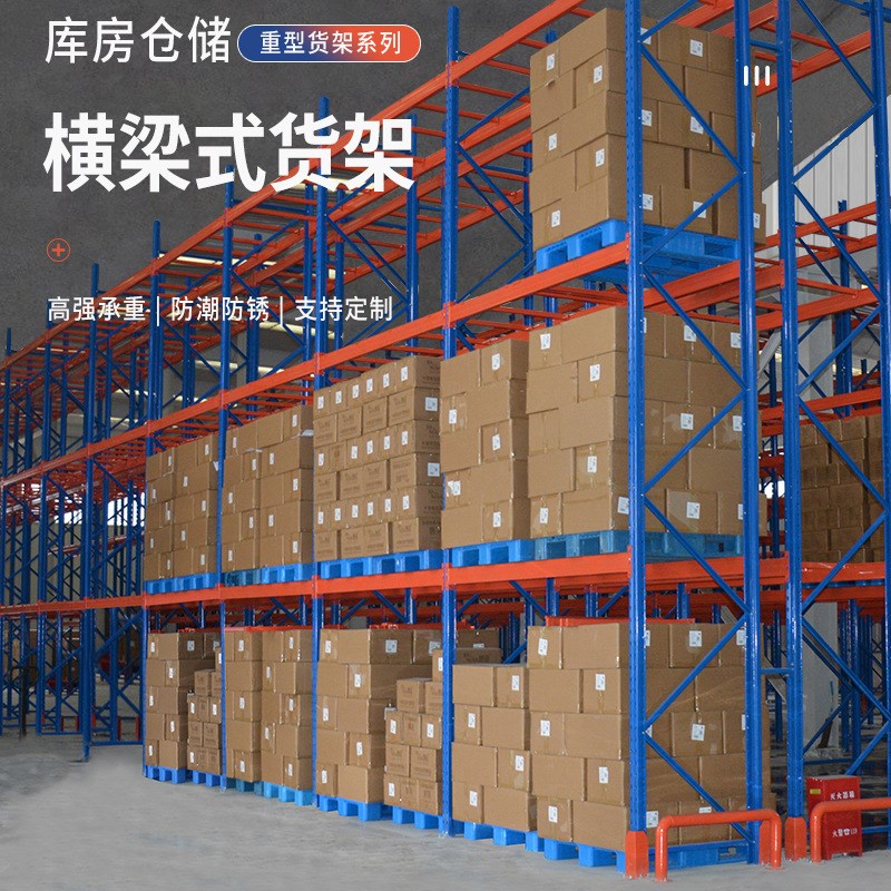 重型货架仓储库房托盘式货架大型立体五金仓S库横梁式电商货架
