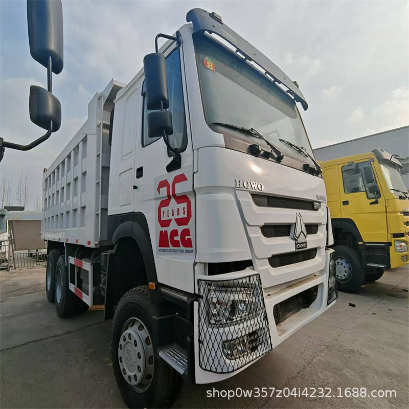 豪沃371自卸车6*4欧二渣土运输