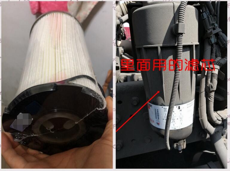 适配戴姆勒欧曼EST福康柴油滤芯GTL油水分离器新款10万公里大货车