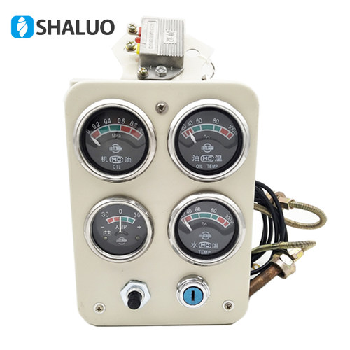 潍坊柴油机发电机组仪表盘总成 R4105ZD仪表箱 R6105仪表总成24V