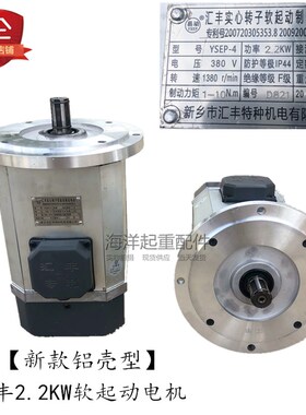 新式铝壳YSE-4 2.2KW新乡市汇丰特种电机 汇丰软起动电机YSE3.0KW