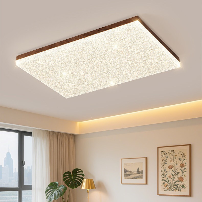 新款全屋奶油风LED吸顶灯卧室客厅餐厅灯现代简约高级感轻奢灯具