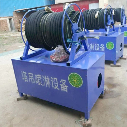 除尘降温高空塔机造雾喷淋 建筑工地塔机喷淋 塔机防尘洒水设备