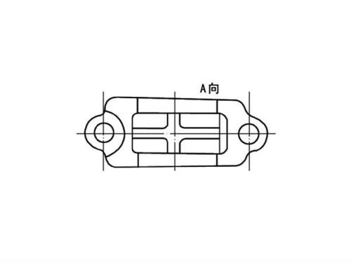 轻型内六角塑料管夹6-60
