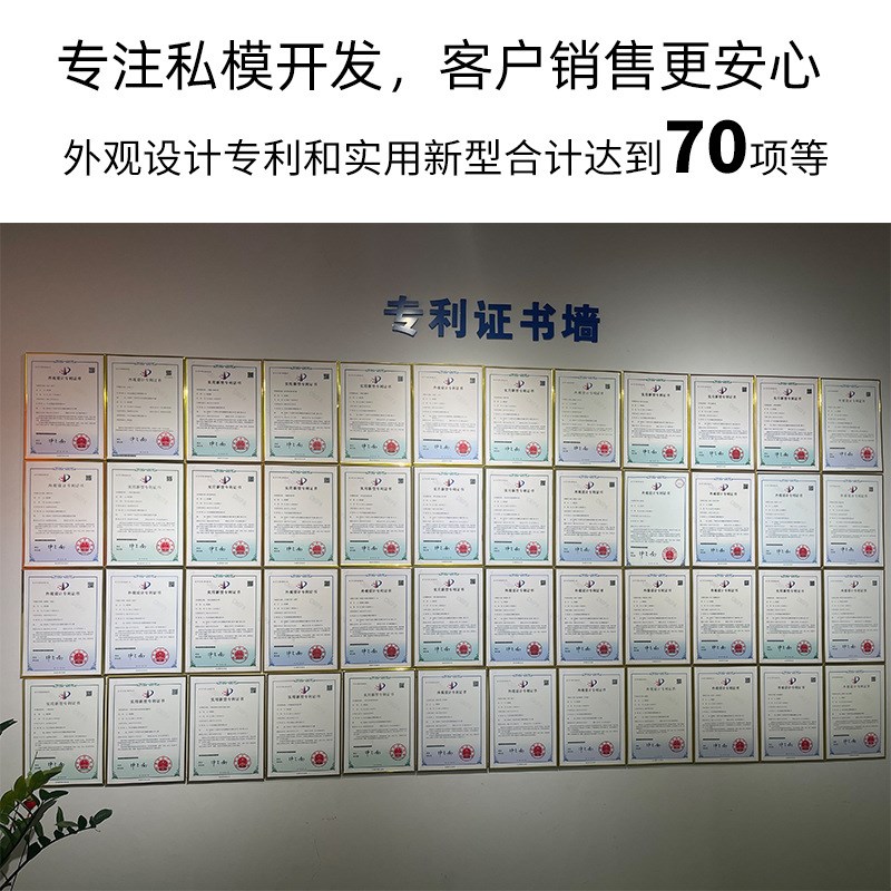 跨境新款家用吊扇灯e27螺口吊灯风扇一体卧室led加长杆隐形风扇灯