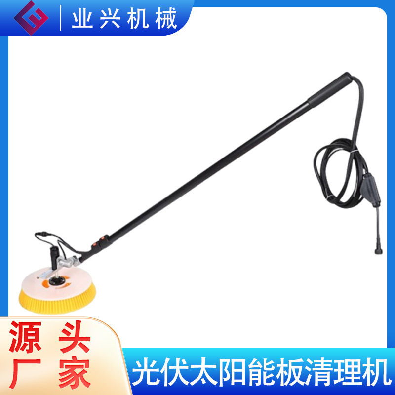 墙幕塑料大棚清洁刷工具电动喷水组件擦设备太阳能光伏板清洗机器