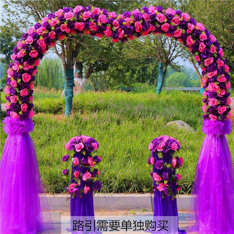 婚庆花门拱门开业拱门装饰婚礼布置结婚拱门婚礼大门【厂家】