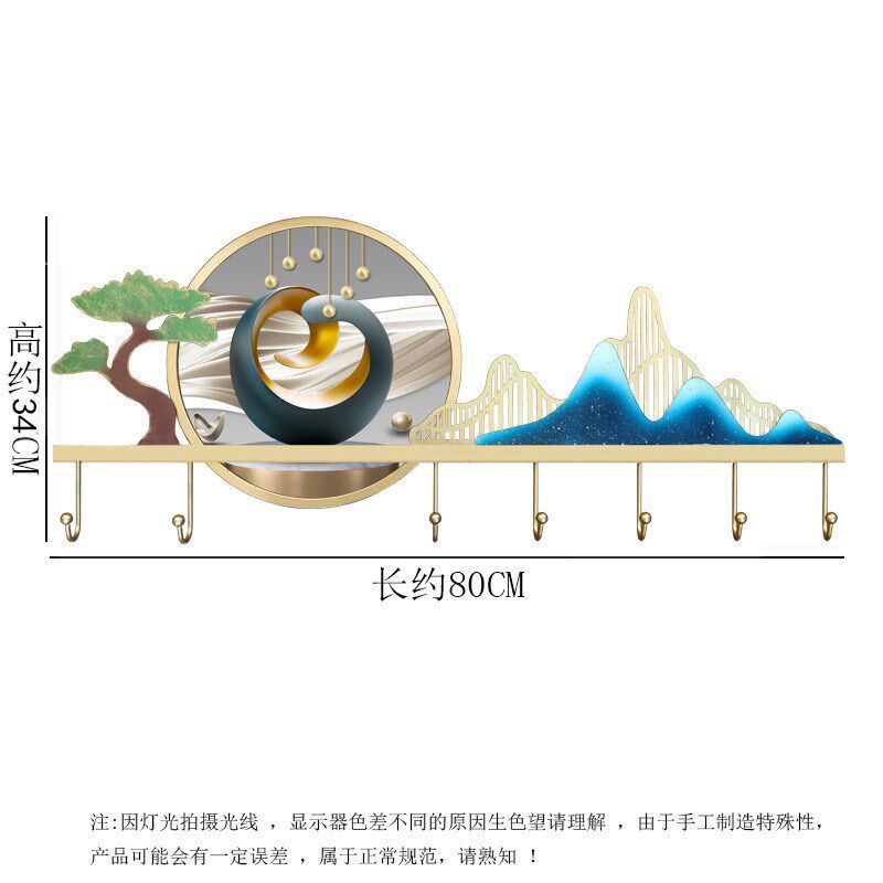 创意入户衣帽钩挂衣架进门玄关衣服挂现代个性挂衣钩时尚装饰挂钩