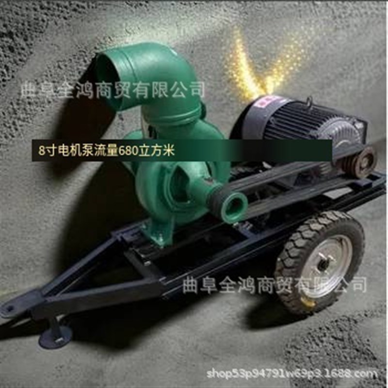 农用电动水泵抽水机无堵塞吸水泵厂家直发柴油机自吸污水泵