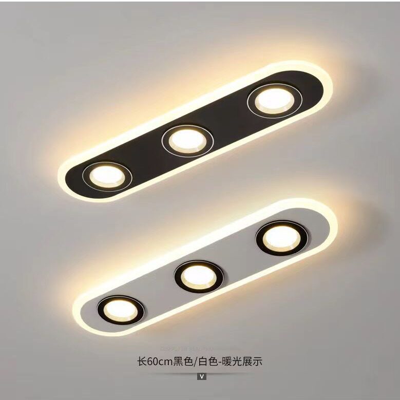 2024新款LED明装长条筒灯