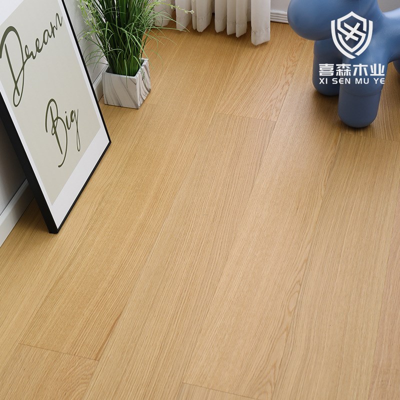 橡木实木地板黑胡桃木新三层大锁扣卧室家用地暖木地板厂家直供