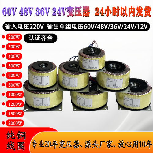 220V转110V自动升降环形变压器