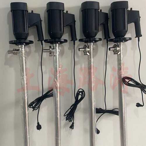 HP-EX2-V+SS304-HH-1200耐酸碱防滴式化工抽液泵隔爆调速插桶泵