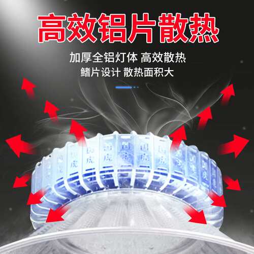 国虎LED透镜款工矿灯纳米系列100W150W200W工厂仓库车间高天棚灯