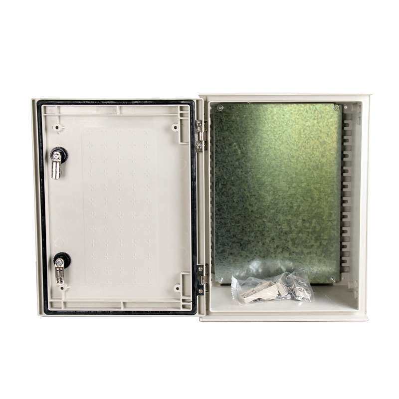 SMC树脂玻璃纤维箱 户外防雨防水玻璃钢带锁配电箱监控开关控制箱