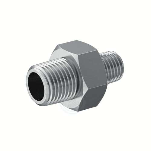 低压300不锈钢变径六角直通式外丝NPT Male 114P22