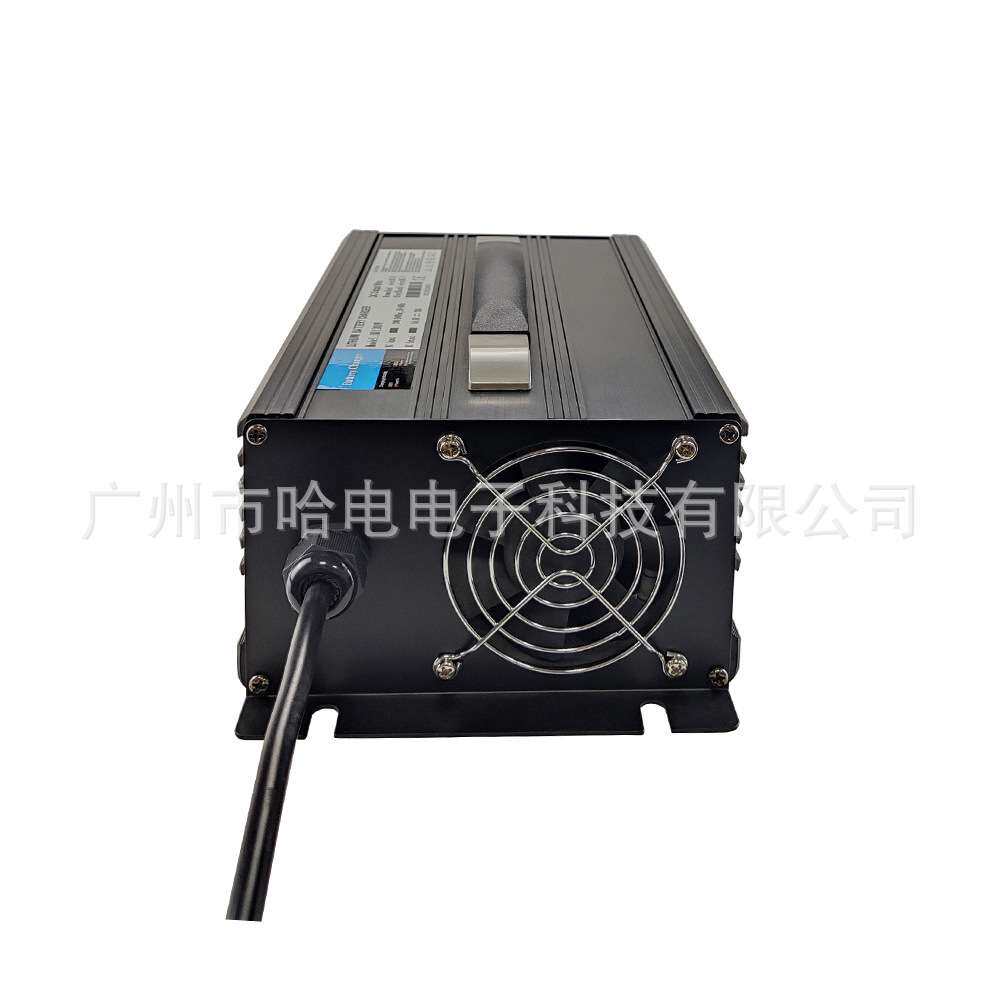 24V40A铅酸电池扫地车洗地车1200W带电压电流仪表显示充电器