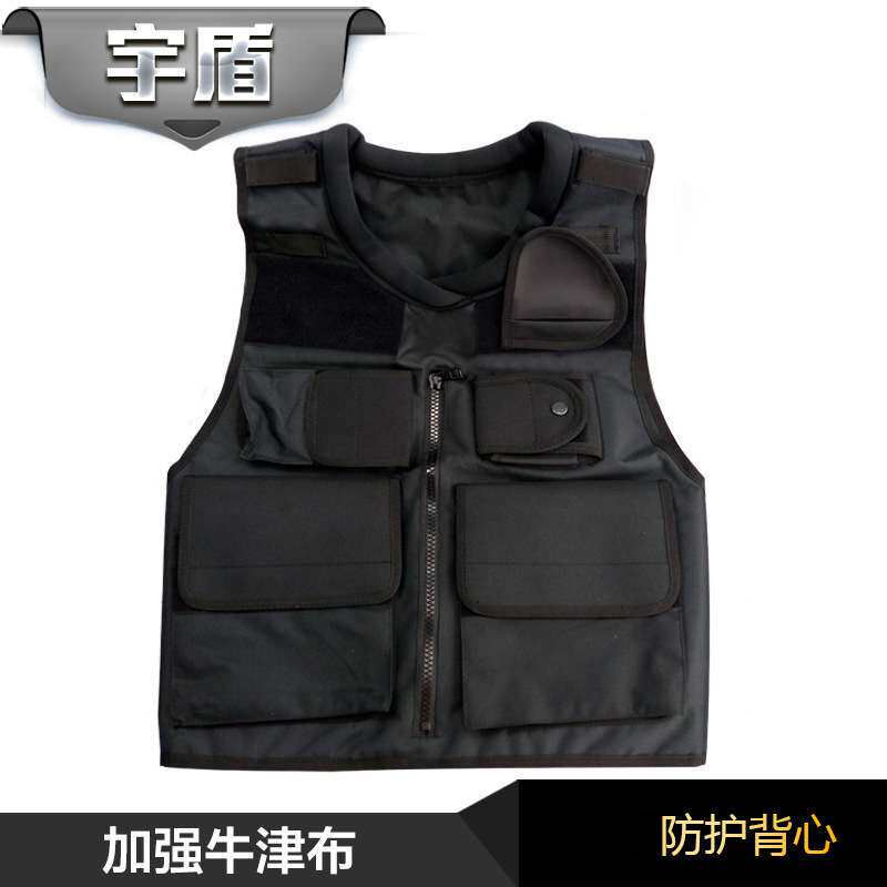 户外机能防护背心均码黑色轻薄休闲摄影多功能登山野营防护马甲
