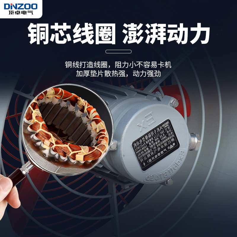 CBF-200防爆轴流风机BAF-200防爆通风机380V管道式换气排气扇220V