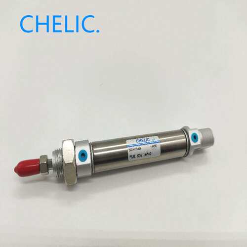 CHELIC气立可笔形不锈钢气缸SDA附缓冲SDA16-100-C气缸SDAL SDAI