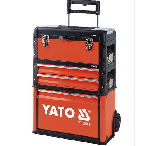 易尔拓YT-09101拉杆式工具箱 汽修维修工具