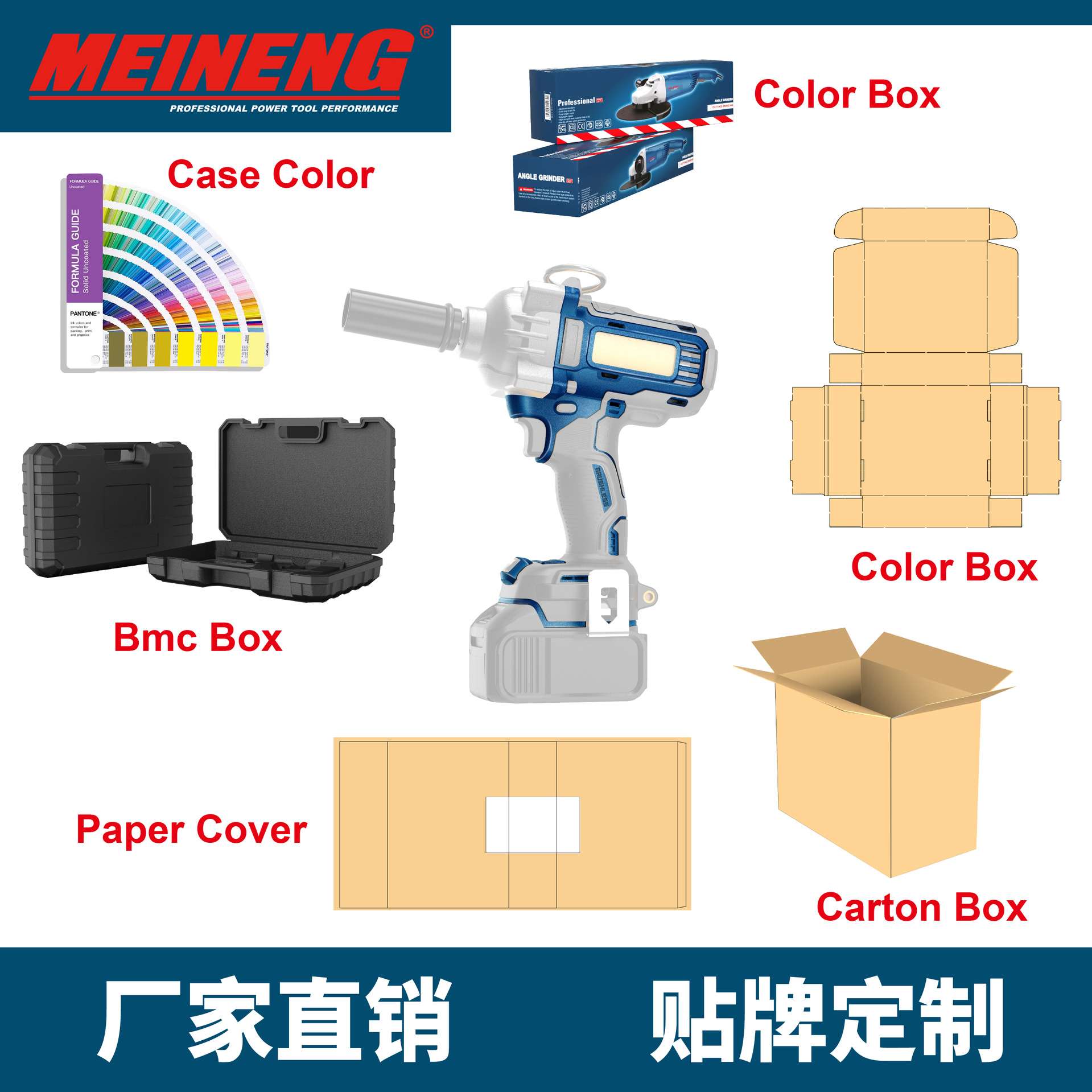 230-11 美能中国制造电动工具 电动角磨机 长柄
