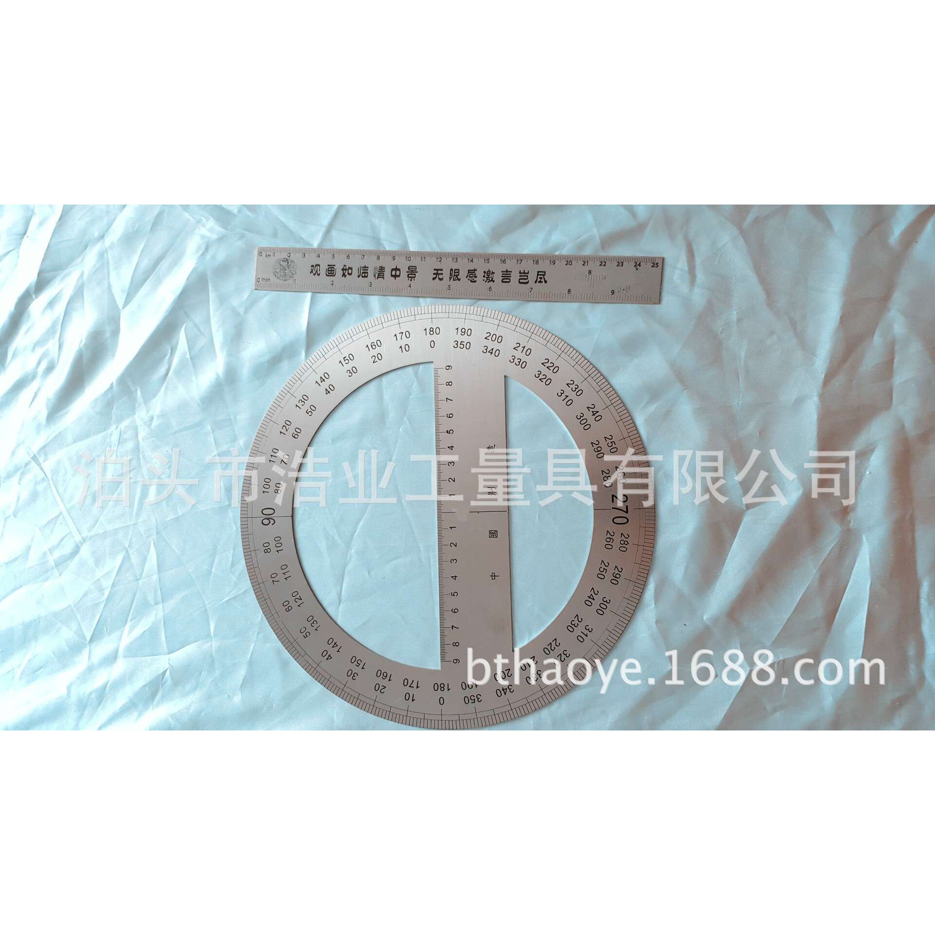 180度角度尺 360度刻度盘 出口直径300 400 500 600