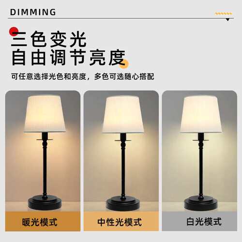 跨境夜灯摆件usb充电装饰台灯卧室床头多功能氛围灯led酒店餐厅灯