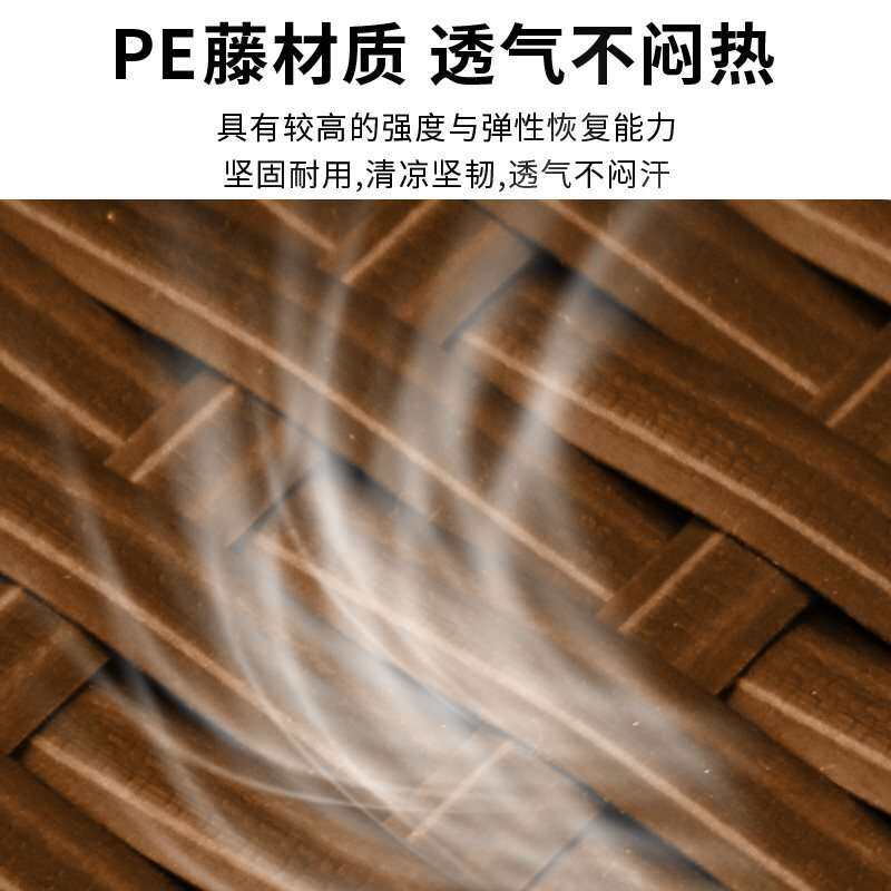 批摇摇椅躺椅成人折叠午休床藤椅靠背逍遥阳台家用休闲老人懒人睡