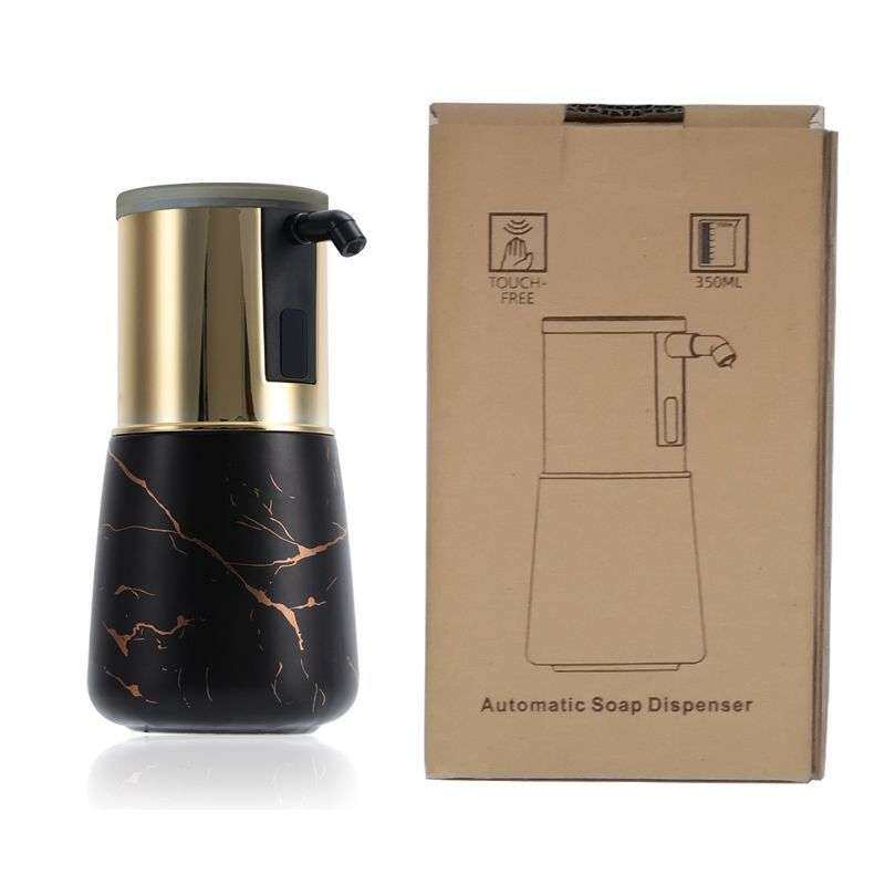 新品陶瓷感应皂液器易清洗可换液大口径液体分配器工厂 洗手机