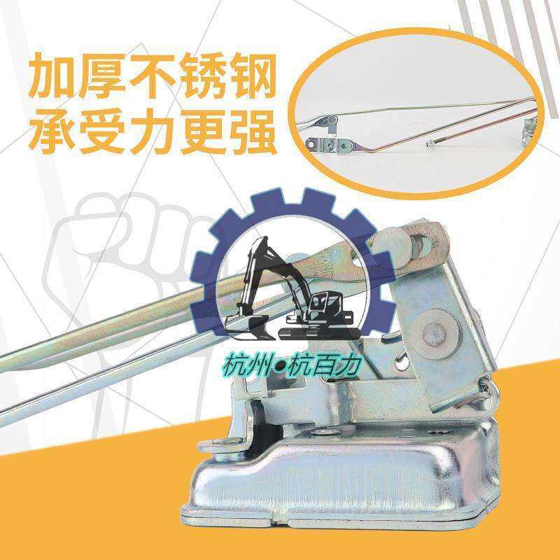 三一挖掘机驾驶室门锁总成 三一SY215-8驾驶室门锁总成