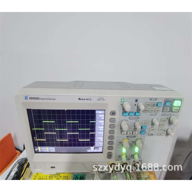 广州致远 ZDS2022S数字示波器 200MHZ存储示波器 周立功示波器