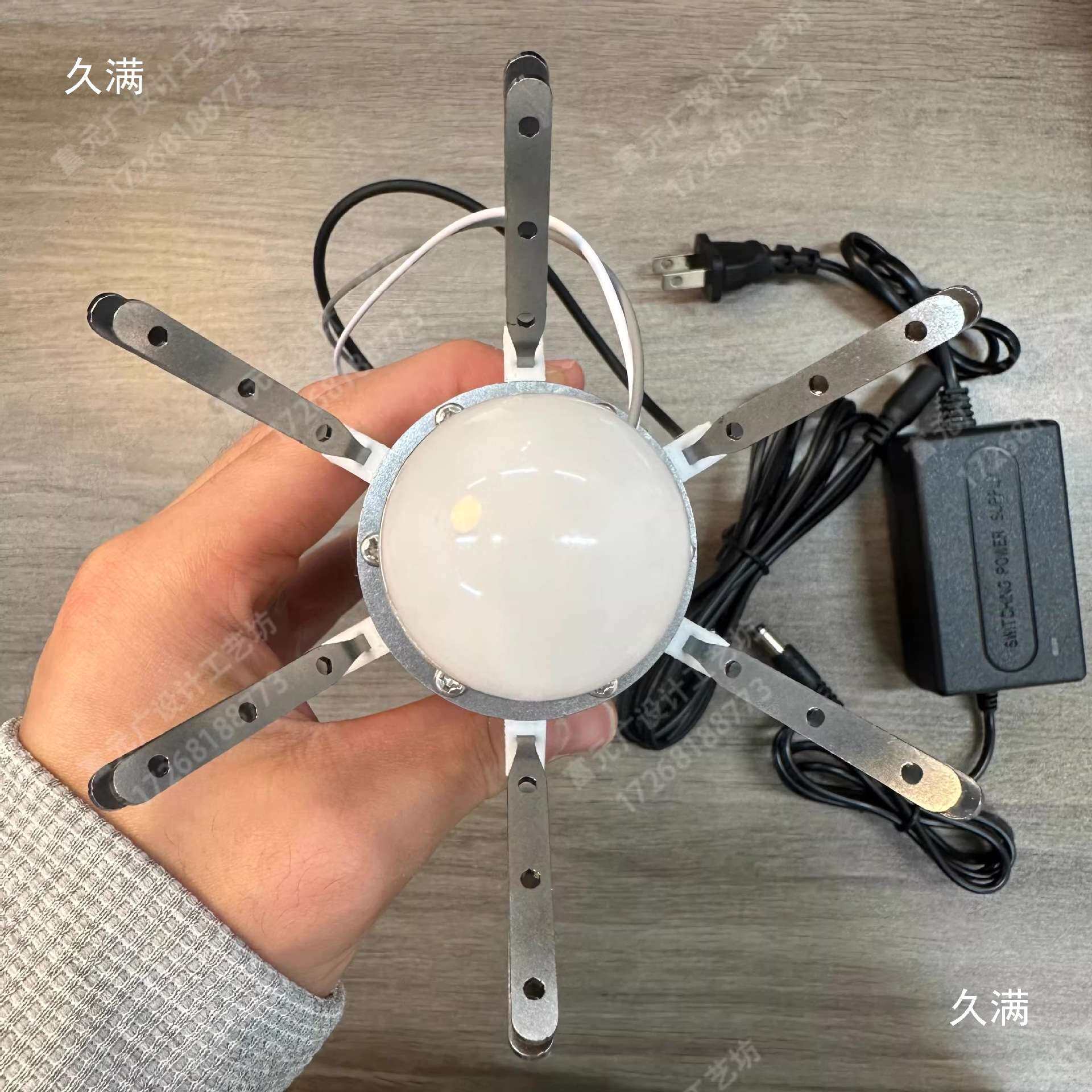 防真花开合器电动花瓣开合花会开花绽放花瓣灯花朵装置婚庆可定、