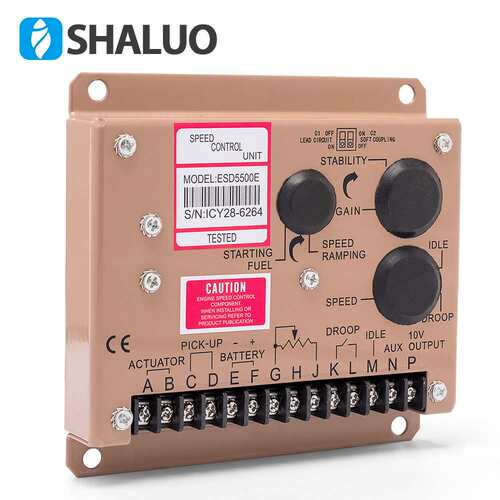 直流电机调速板 ESD5500E康明斯发电机配件 调速板 220V直流电机
