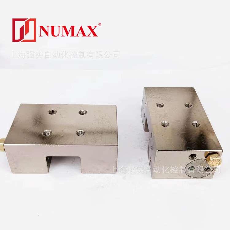 45直线导轨锁止机构 气压常开制动器 NUMAX通气夹紧导轨锁MCP45S