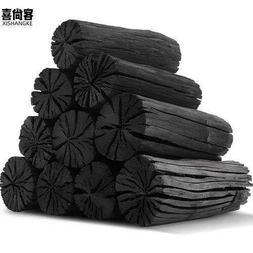 烧烤专用荔枝果木炭无烟环保原木