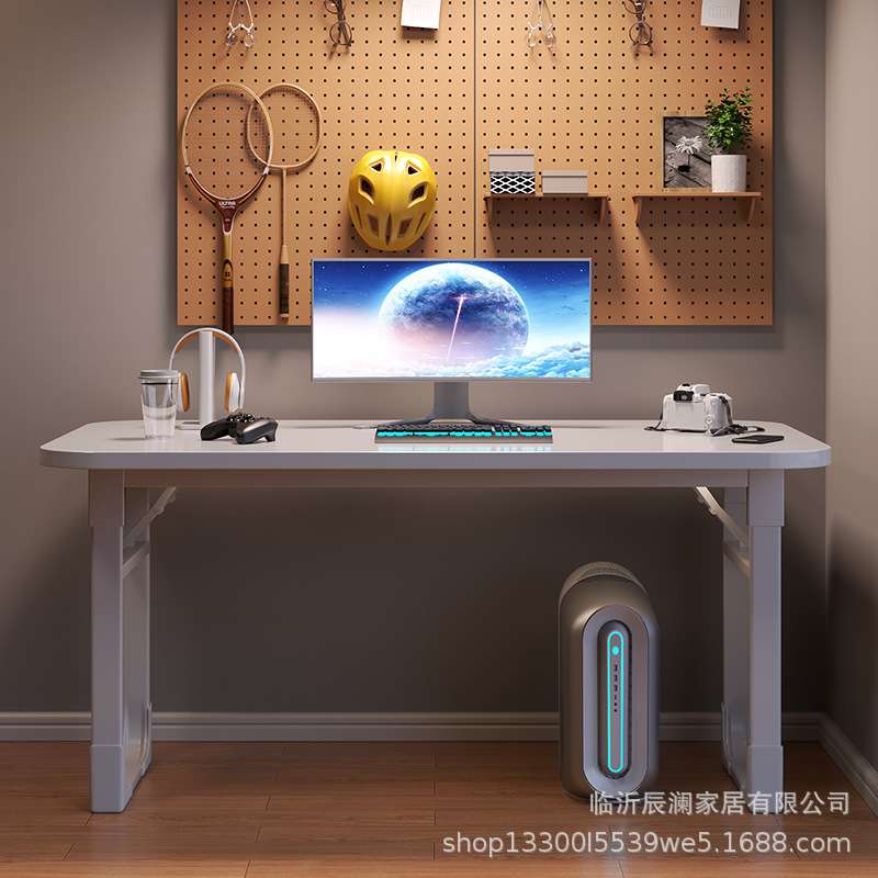可折叠电脑桌台式书桌家用办工桌卧室小桌子简易学习桌长方形餐桌