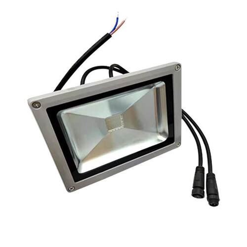 两进两次大功率集成DMX512方形压铸RGB全彩投光灯 泛光灯 投射灯
