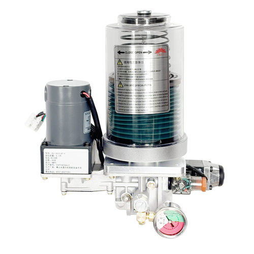 微型 罐装式电动油脂润滑泵 卸压式 递进式黄油泵 24V 220V