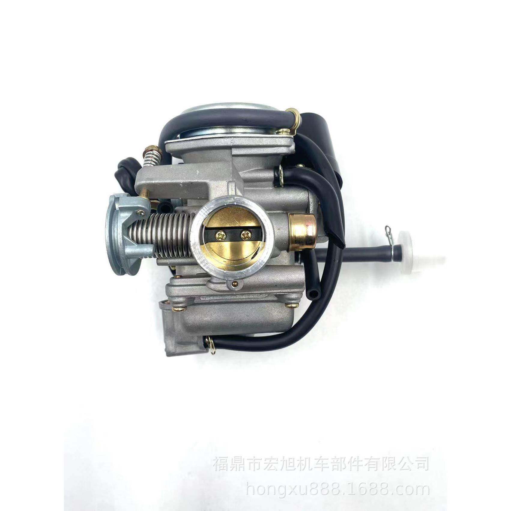 GY6下盖快速放油化油器 豪迈踏板摩托 ATV 125-150CC PD24J 24mm
